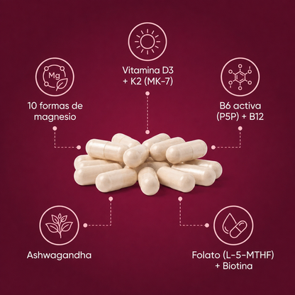 Magnesium Complex para Mujeres | Fórmula 20 en 1