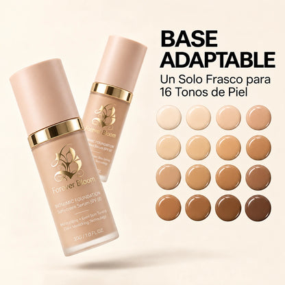 Base de Maquillaje Antiedad con SPF 50 – Se Adapta a tu Tono de Piel